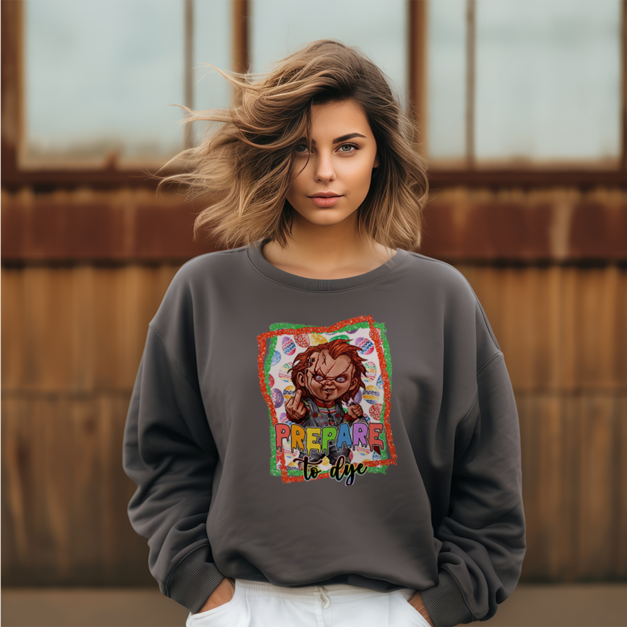 Easter Slasher: Chucky | Prepare to Dye - DTF Transfer - Direct-to-Film